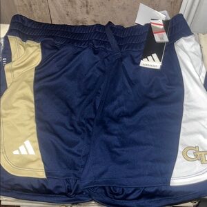 NWT Adidas Aeroready Georgia tech. Shorts